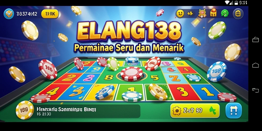 Tampilan gameplay seru ELANG138 dengan angka Bingo yang menarik.