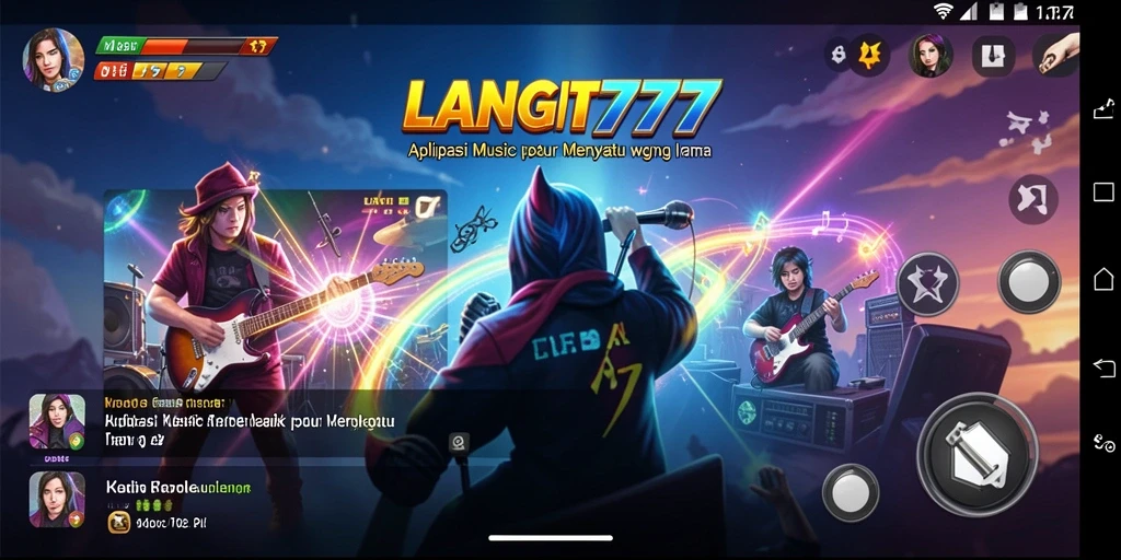 Tampilan screenshot LANGIT777 menampilkan gameplay yang menakjubkan dan interaktif.