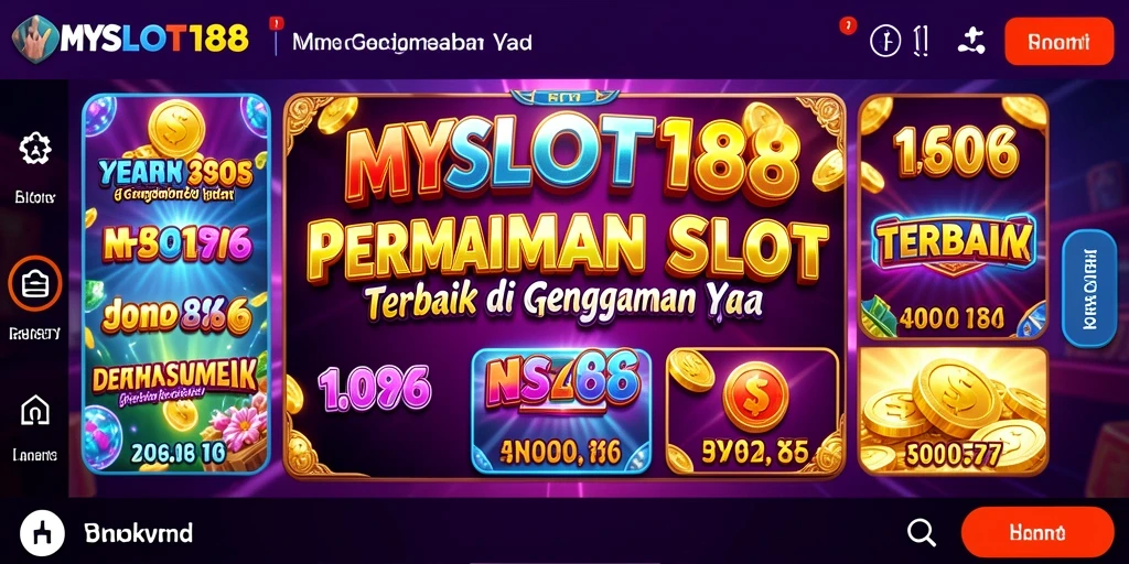 Tampilan gameplay slot yang seru dan mengasyikkan di MYSLOT188.