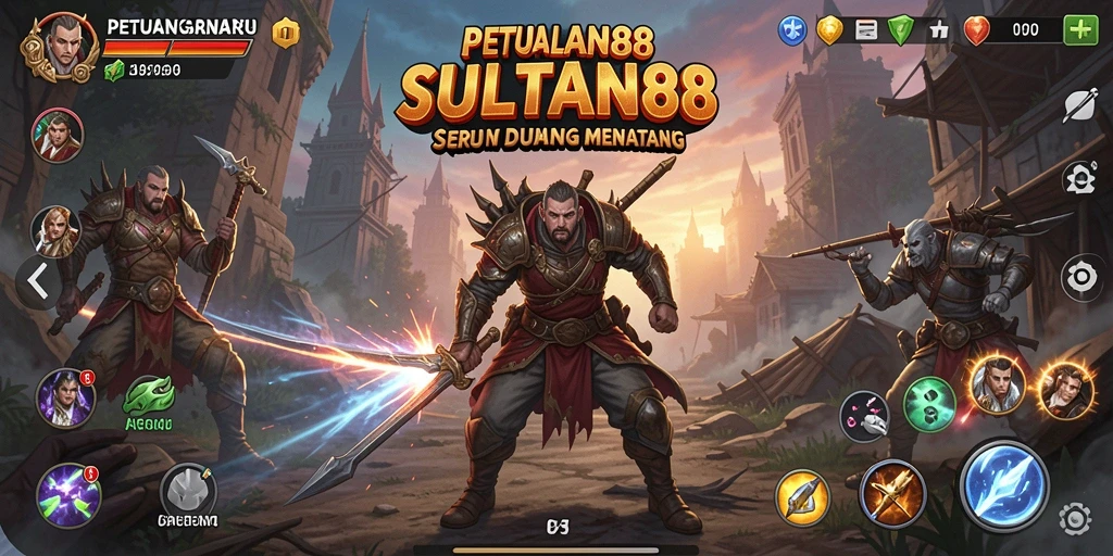 Tampilan gameplay SULTAN88 yang menegangkan dan penuh aksi.